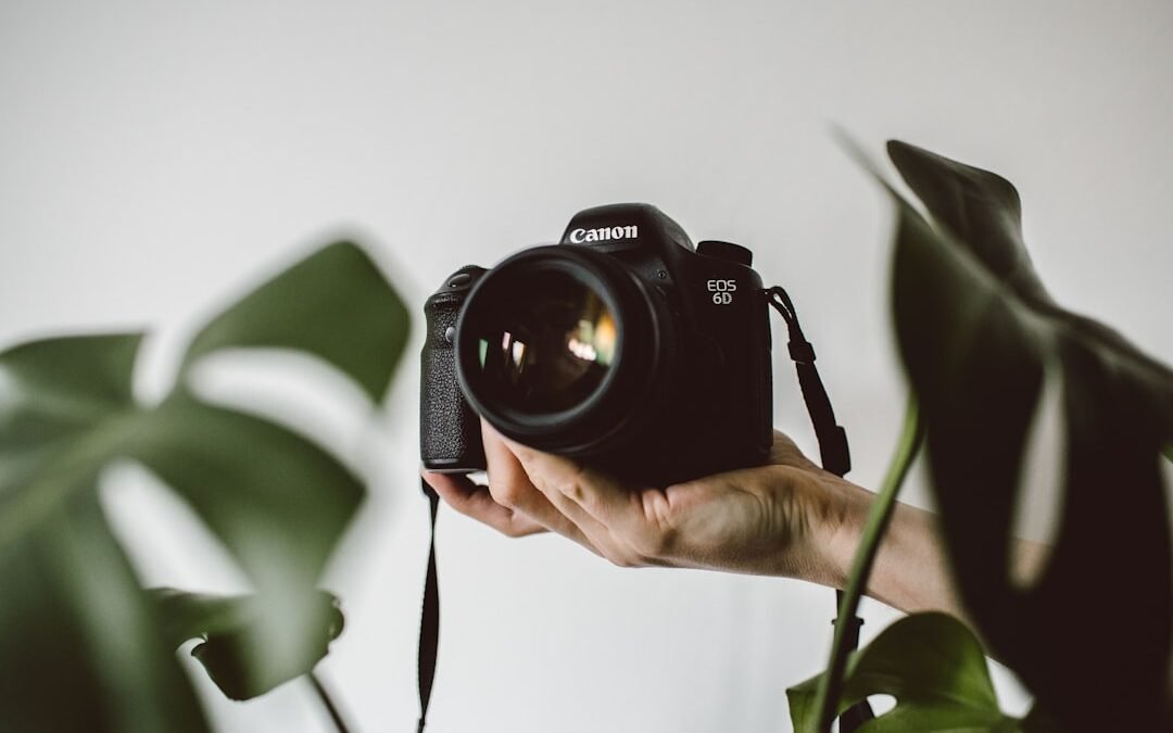 Female Photographer in Shrewsbury Town Center